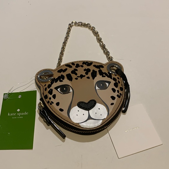 kate spade Handbags - COPY - NWT Leopard Coin Purse from Kate Spade !